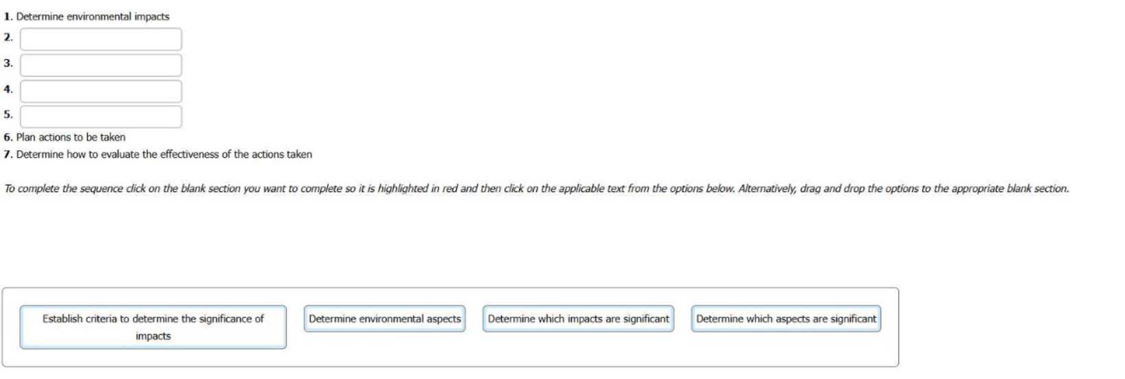 PECB ISO 14001 LEAD AUDITOR question