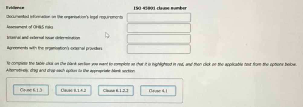 PECB ISO 45001 LEAD AUDITOR question