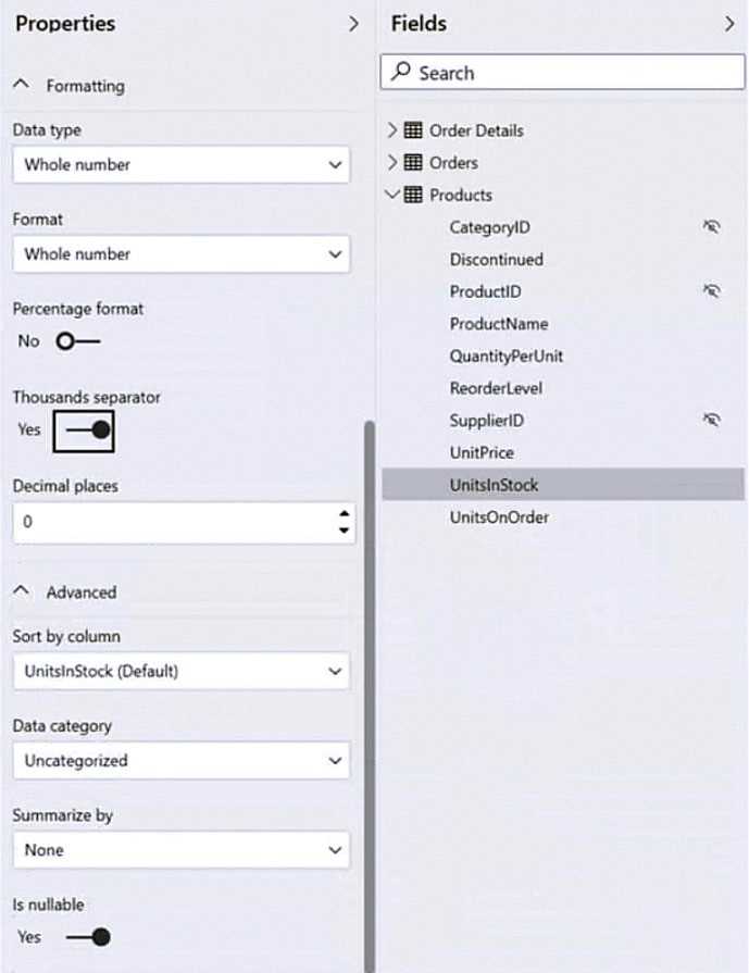 PL-300 exam question