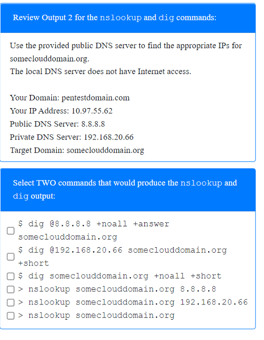 Pentest+ PT0-003 question