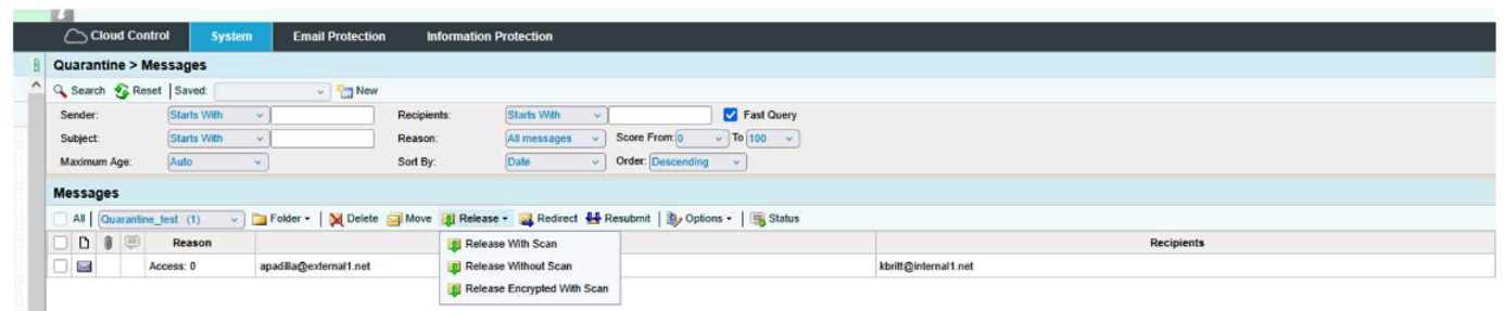 Proofpoint TPAD01 question