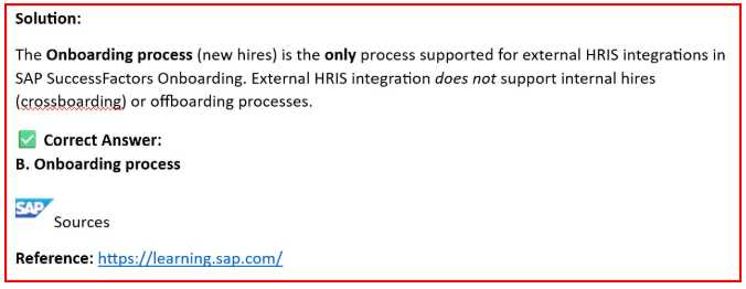 SAP C THR97 2505 question