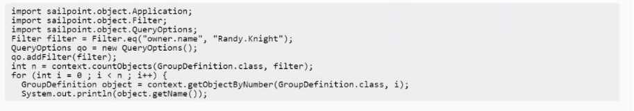 SailPoint IdentityIQ Engineer question