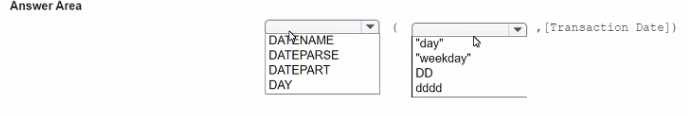Salesforce Analytics DA 201 question
