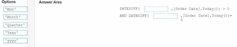 Salesforce Analytics DA 201 question