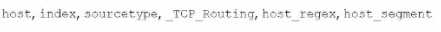 Splunk SPLK 1005 question