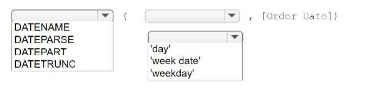 Tableau TDA C01 question