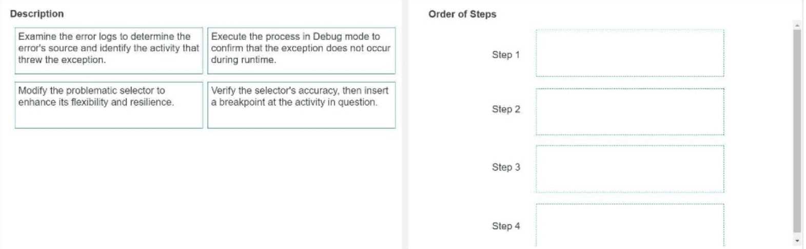 Free UIPATH-ADAV1 Practice Test Questions and Answers (2026) UiPath UiPath ADAv1 question